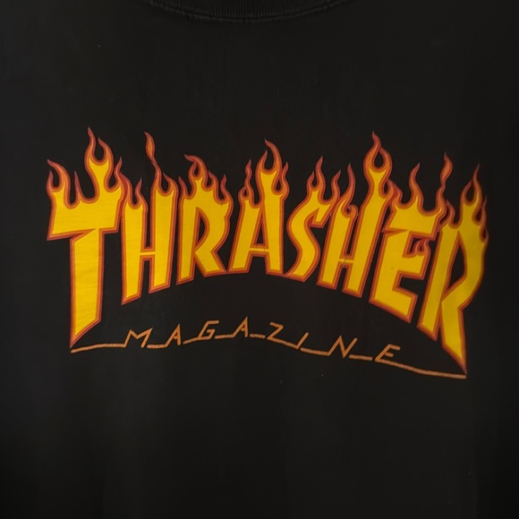 Thrasher Fire Logo XL T-Shirt - Picture 2 of 4